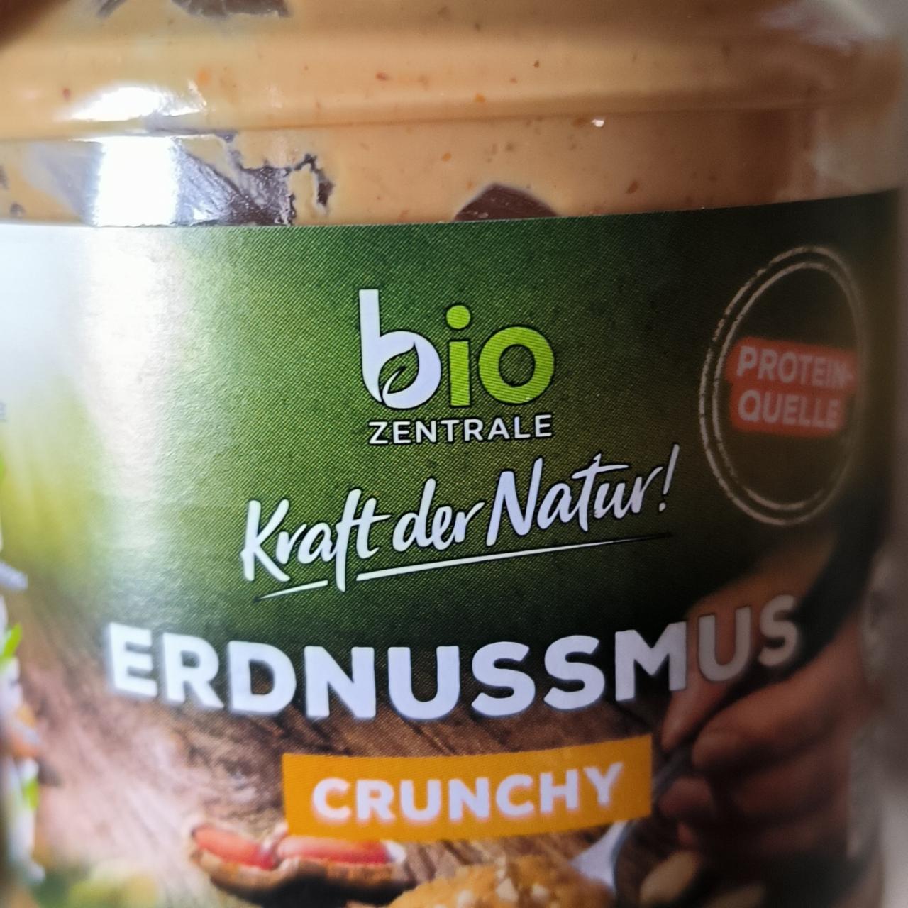 Zdjęcia - Erdnussmus Crunchy Bio Zentrale