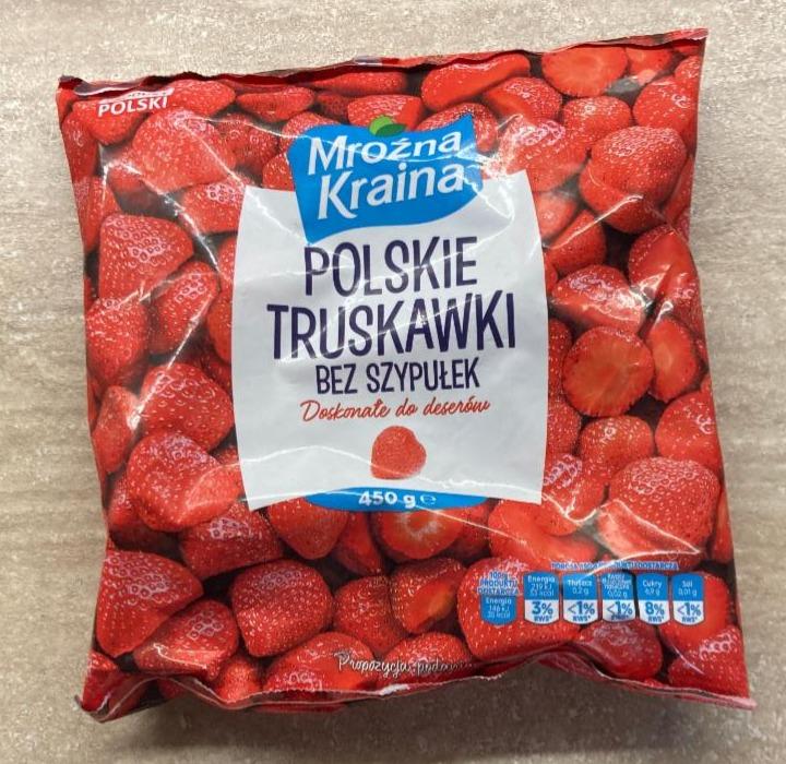 Zdjęcia - Polskie truskawki bez szypułek Mroźna kraina