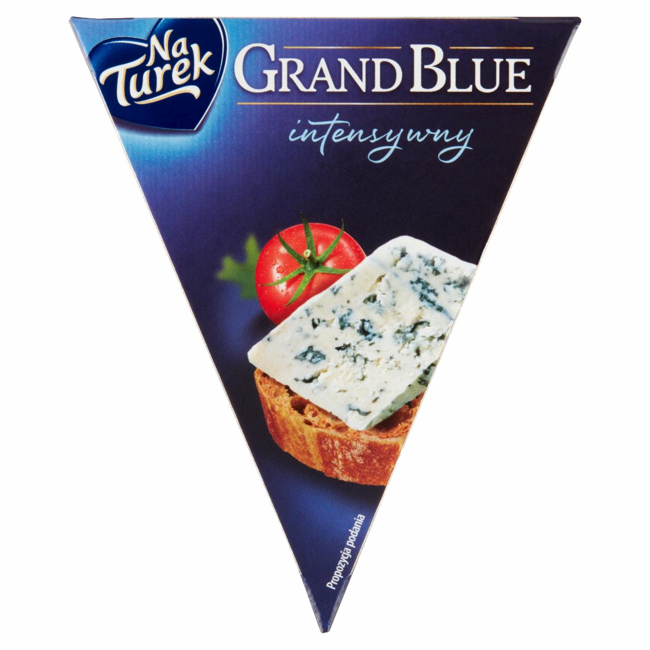 Zdjęcia - NaTurek Grand Blue Ser z niebieską pleśnią intensywny 100 g