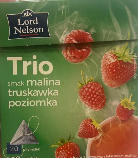 Zdjęcia - Trio smak malina truskawka i poziomka Lord Nelson