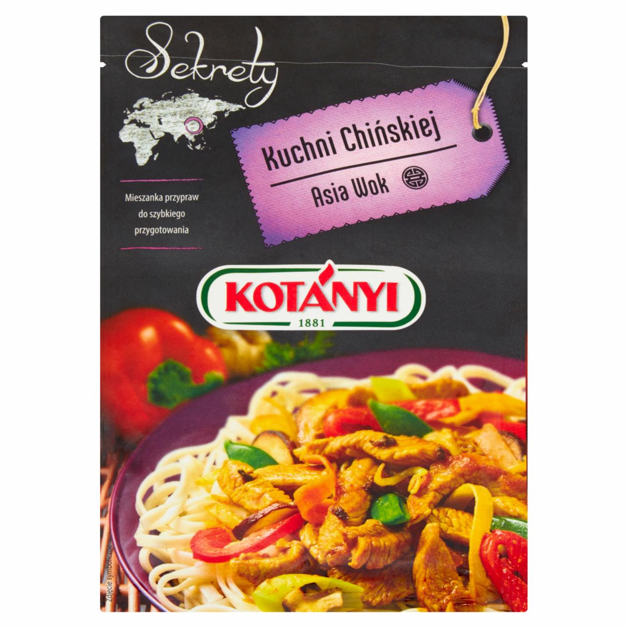 Zdjęcia - Kotányi Sekrety Kuchni Chińskiej Asia Wok Mieszanka przypraw 20 g