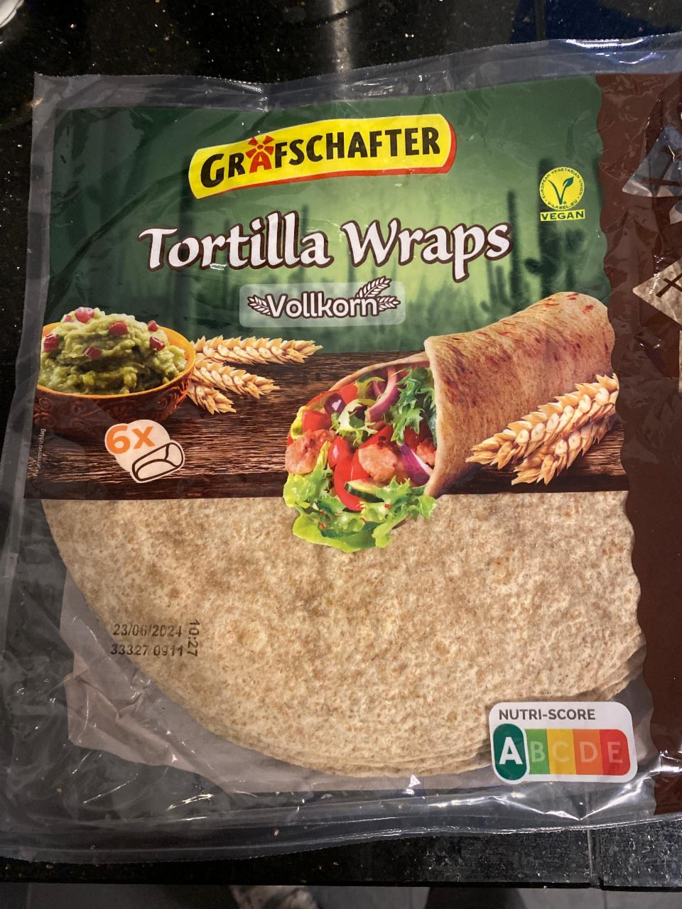 Zdjęcia - Tortilla Wraps Vollkorn Grafschafter