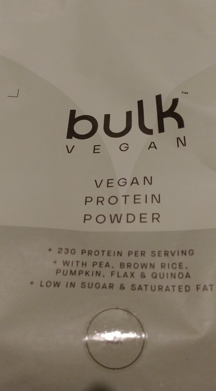 Zdjęcia - bulk vegan protein powder