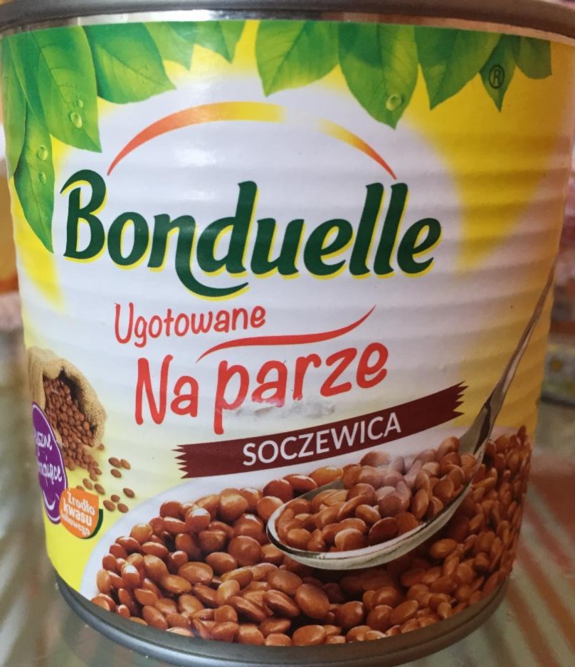 Zdjęcia - Bonduelle Ugotowane na parze Soczewica 310 g