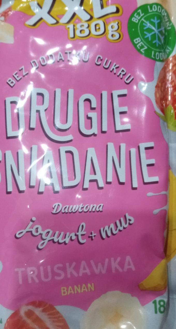 Zdjęcia - Drugie śniadanie Dawtona jogurt mus