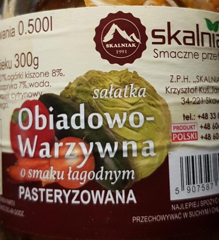 Zdjęcia - Skalniak sałatka obiadowo-warzywna