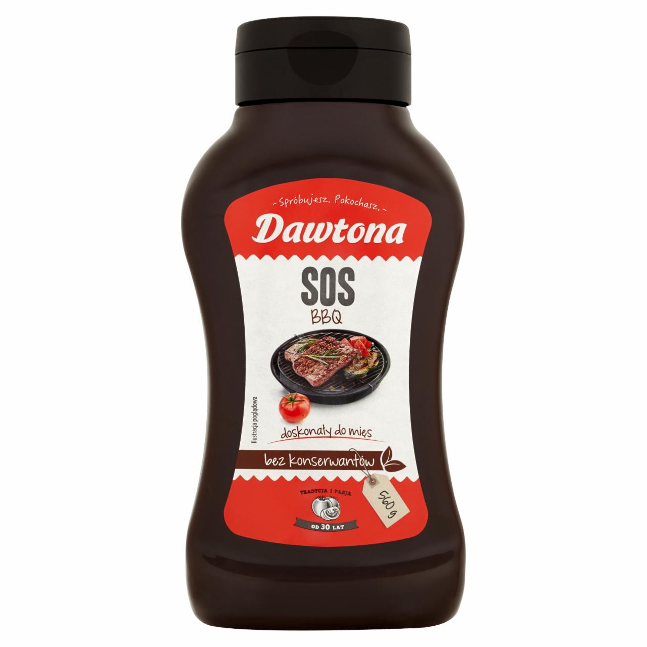 Zdjęcia - Dawtona Sos BBQ 560 g