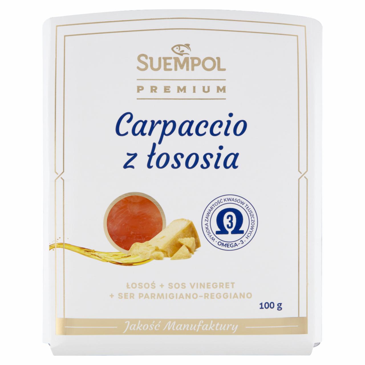 Zdjęcia - Suempol Premium Carpaccio z łososia 100 g