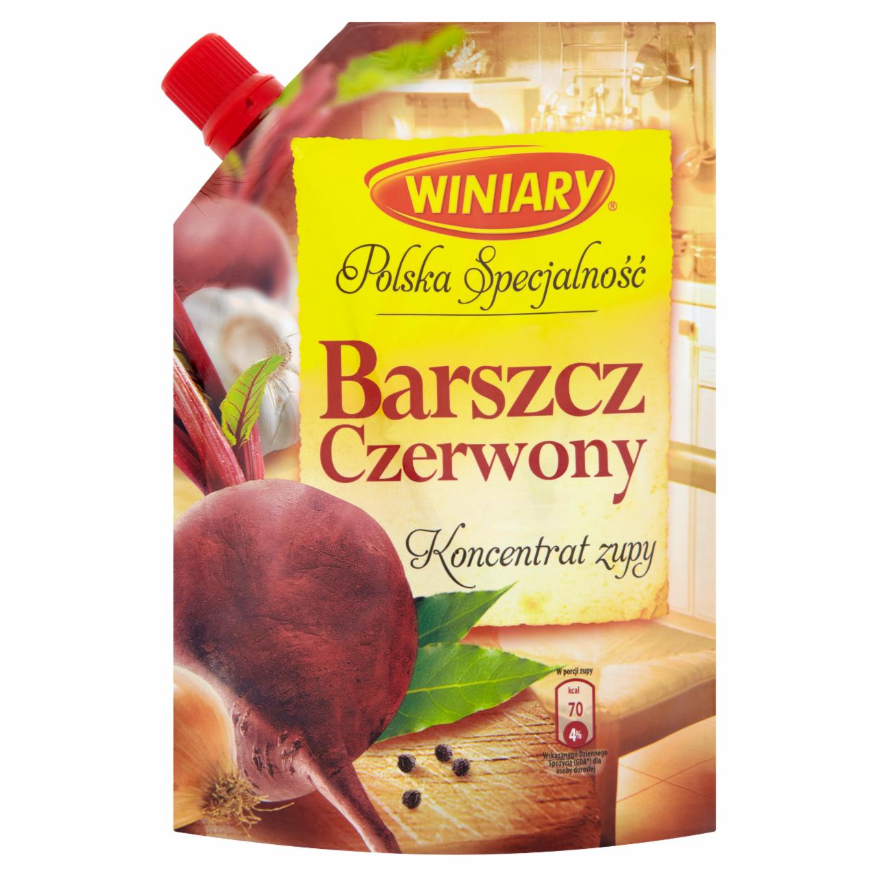 Zdjęcia - Winiary Polska Specjalność Barszcz czerwony Koncentrat zupy 155 g