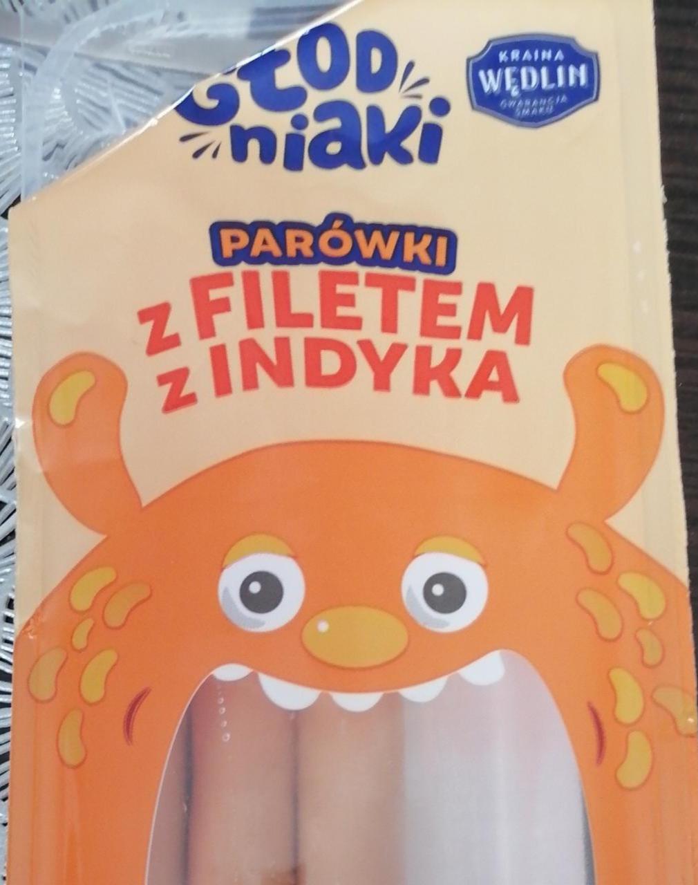 Zdjęcia - Głodniaki parówki z filetem z indyka Kraina Wędlin