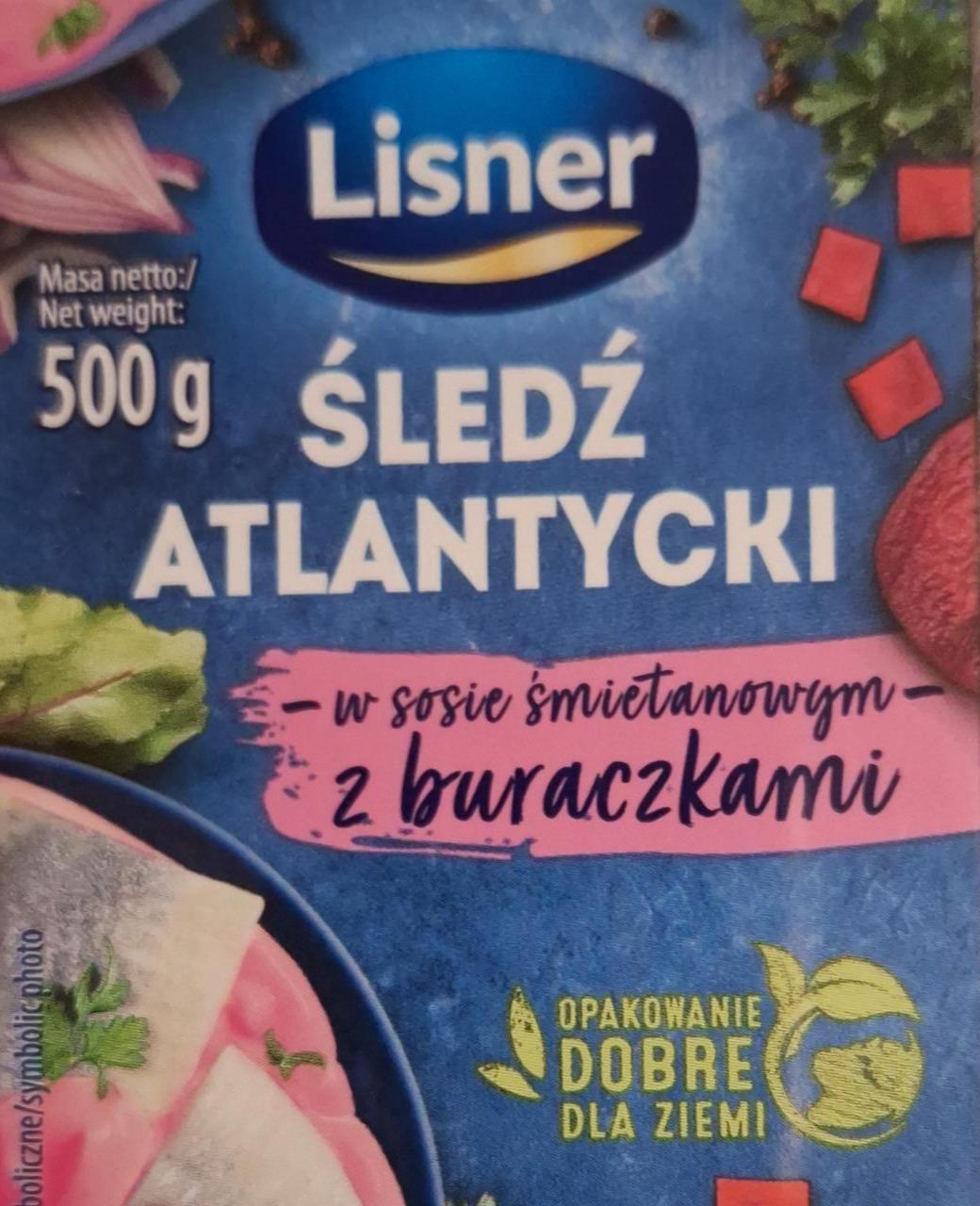 Zdjęcia - Śledź atlantycki w sosie śmietanowym z buraczkami Lisner