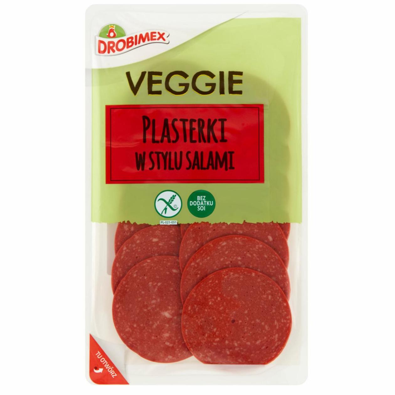 Zdjęcia - Veggie Pasterki w stylu salami Drobimex