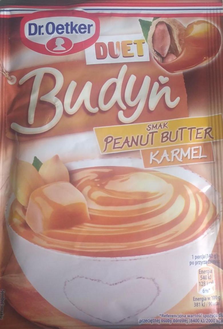 Zdjęcia - Budyń Duet smak peanut Butter Karmel Dr.Oetker