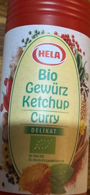 Zdjęcia - Bio ketchup curry delikat Hela