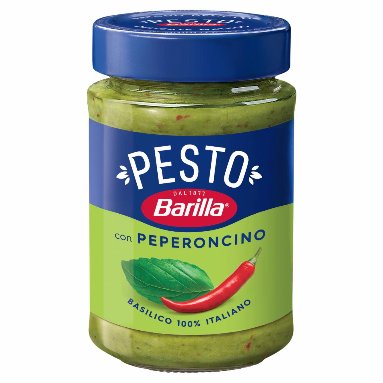 Zdjęcia - Barilla Pesto Con Peperoncino Sos do makaronu 195 g