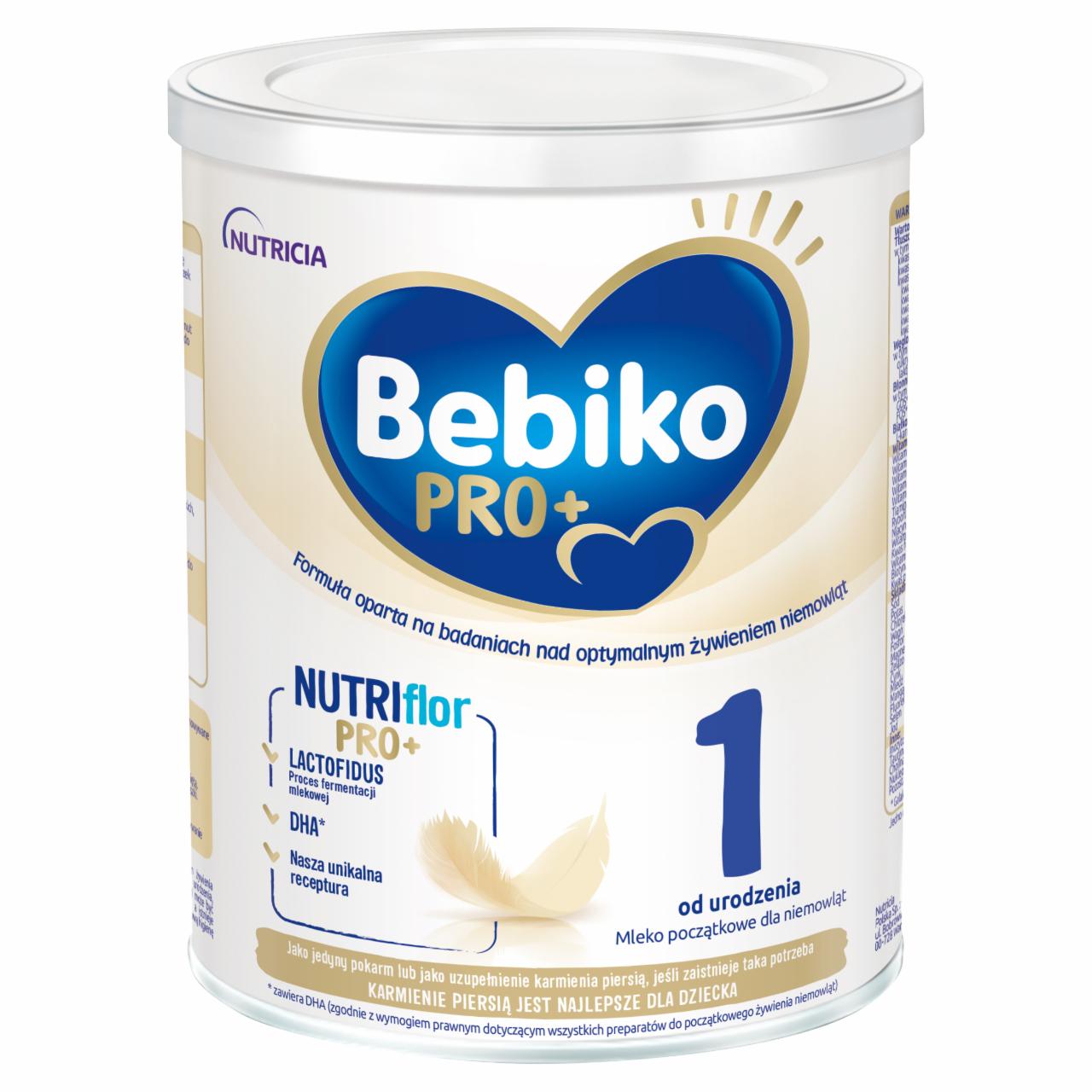 Zdjęcia - Bebiko Pro+ 1 Mleko początkowe dla niemowląt od urodzenia 700 g