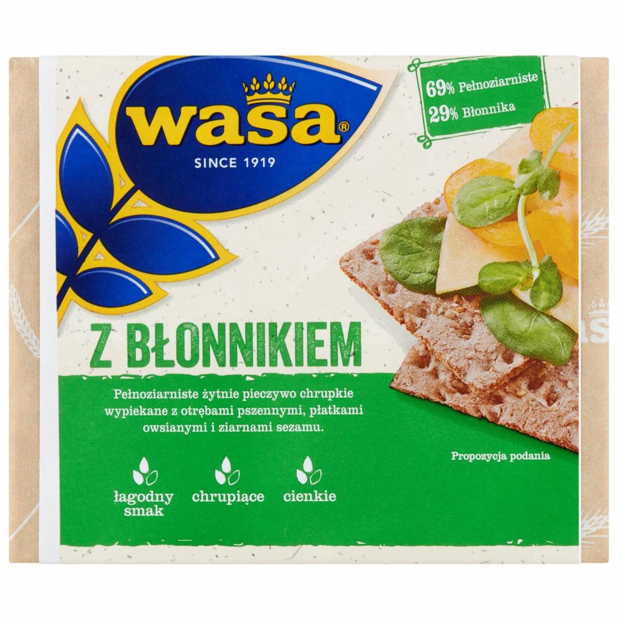 Zdjęcia - Wasa Pieczywo chrupkie z błonnikiem 230 g