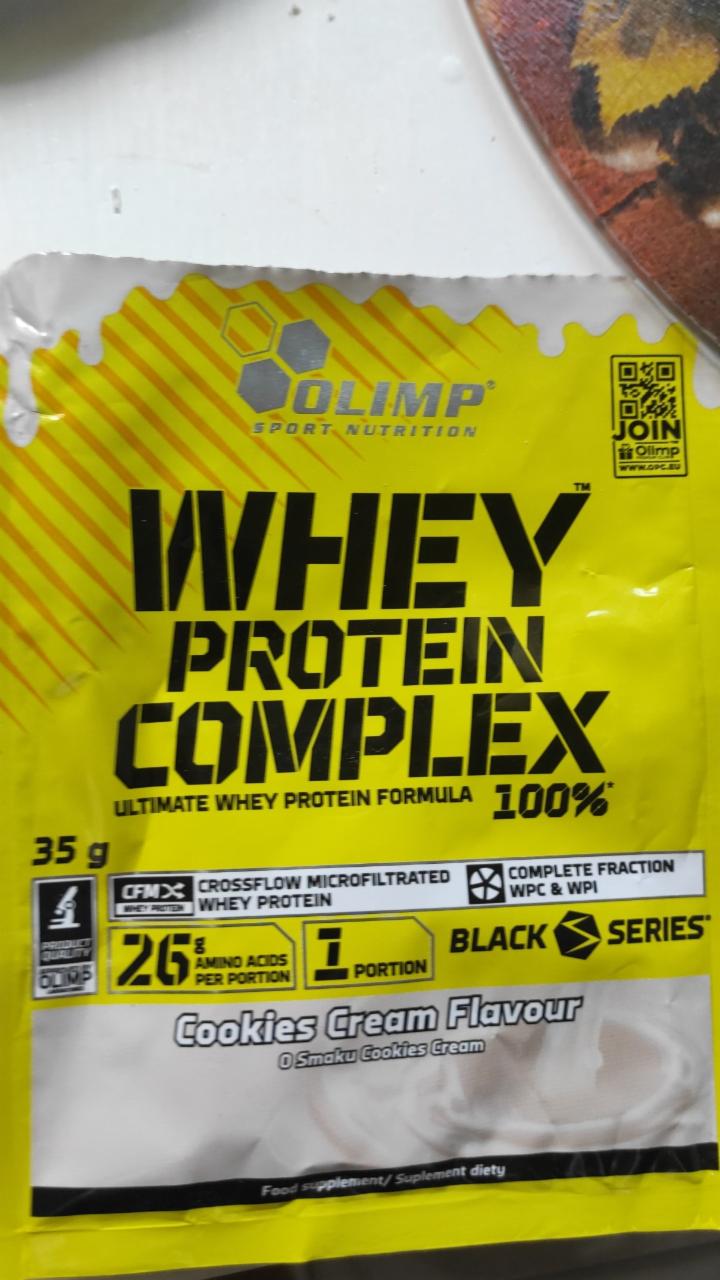 Zdjęcia - Olimp Whey protein complex Cookies Cream Flavour 35g