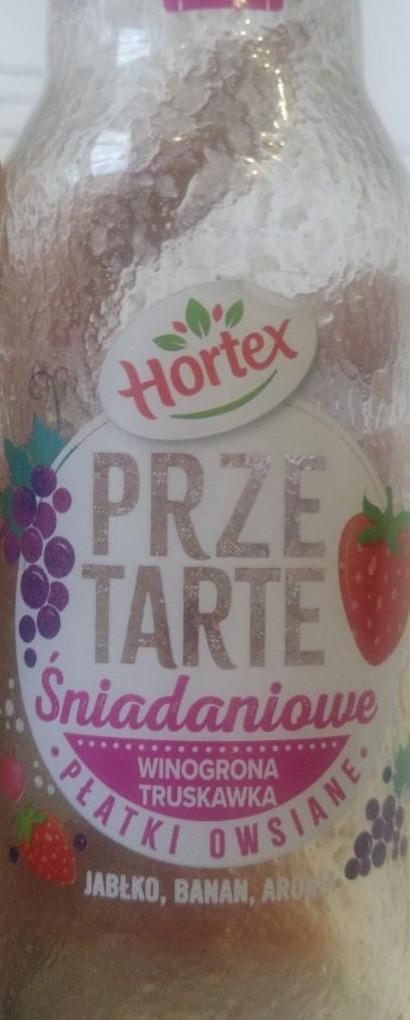 Zdjęcia - Hortex przetarte śniadaniowe truskawka winogrona płatki owsiane