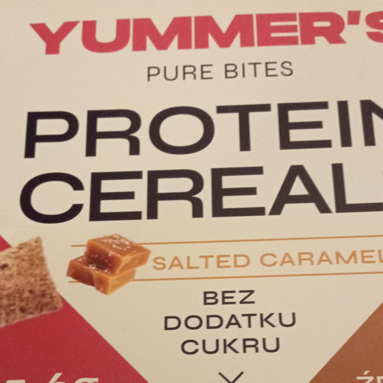 Zdjęcia - Proteinowe płatki i smaku słonego karmelu Yummer's