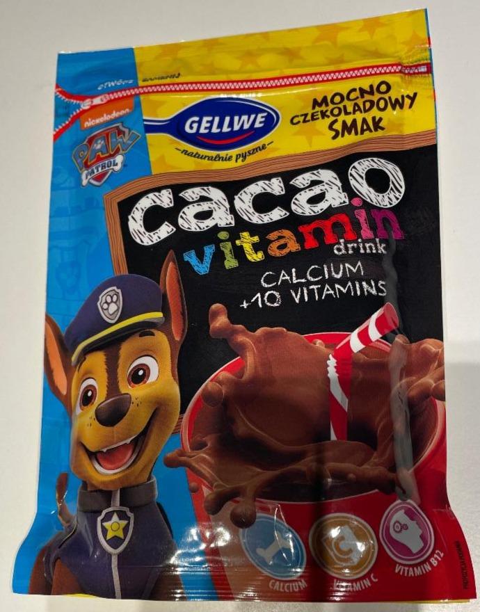 Zdjęcia - Cacao Vitamin Napój kakaowy w proszku Gellwe