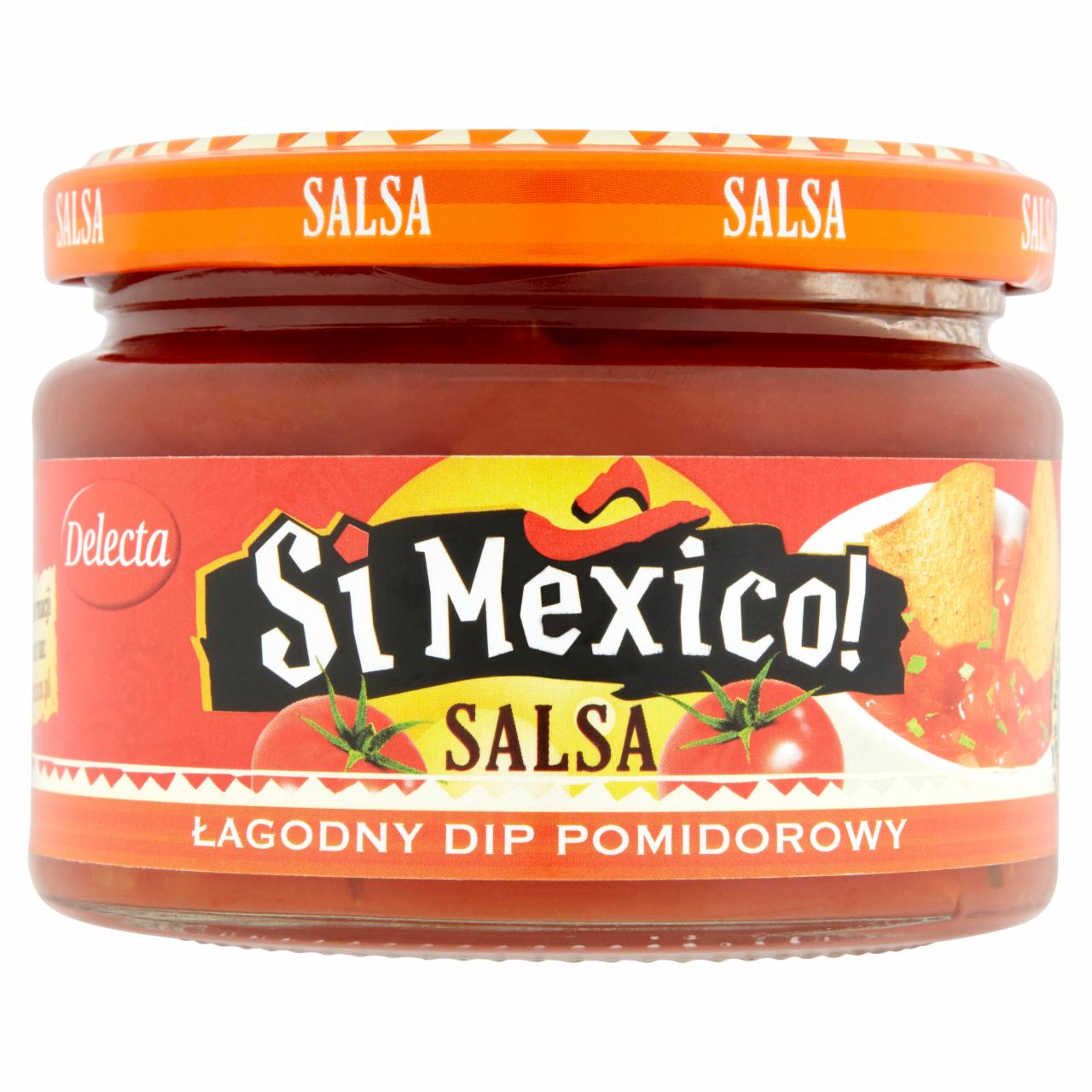 Zdjęcia - Delecta Si Mexico! Salsa Łagodny dip pomidorowy 260 g