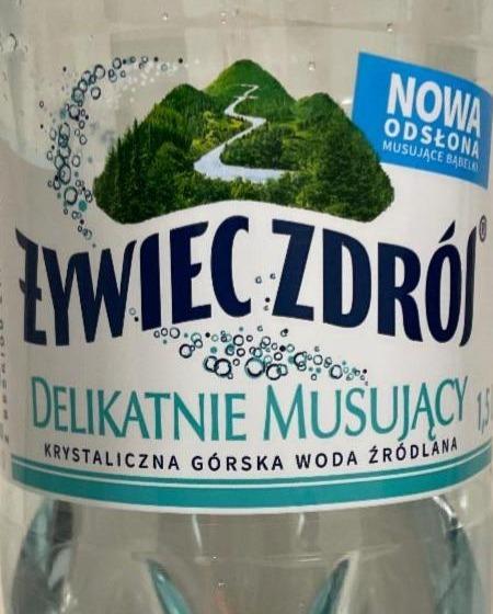 Zdjęcia - Żywiec Zdrój Delikatnie musujący Woda źródlana