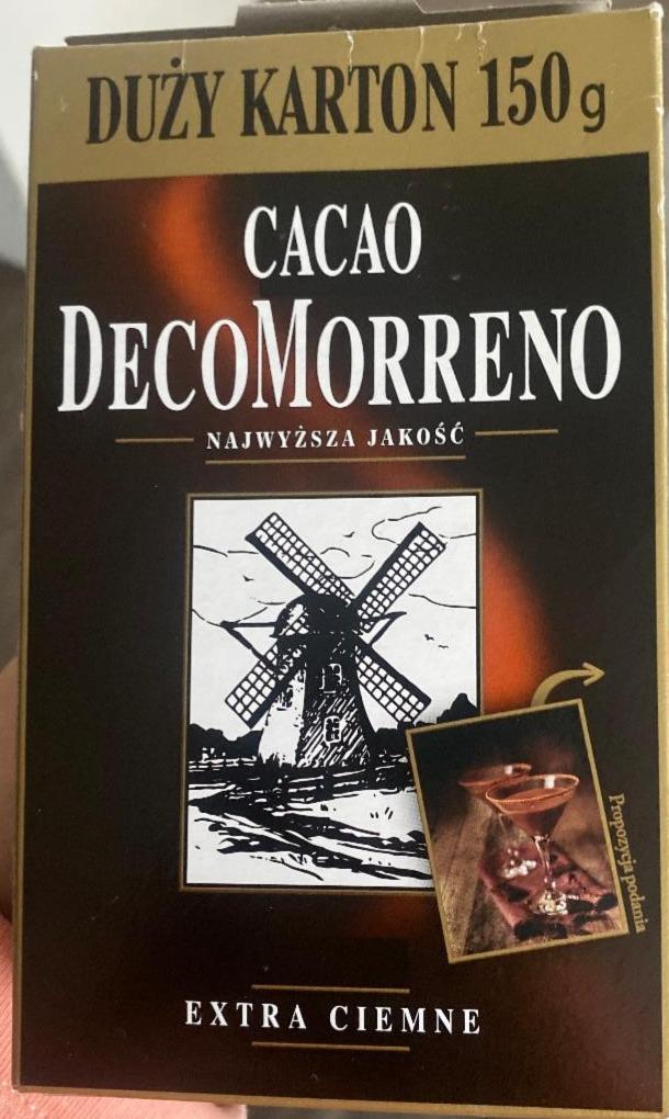 Zdjęcia - Cacao extra ciemne Decomorreno