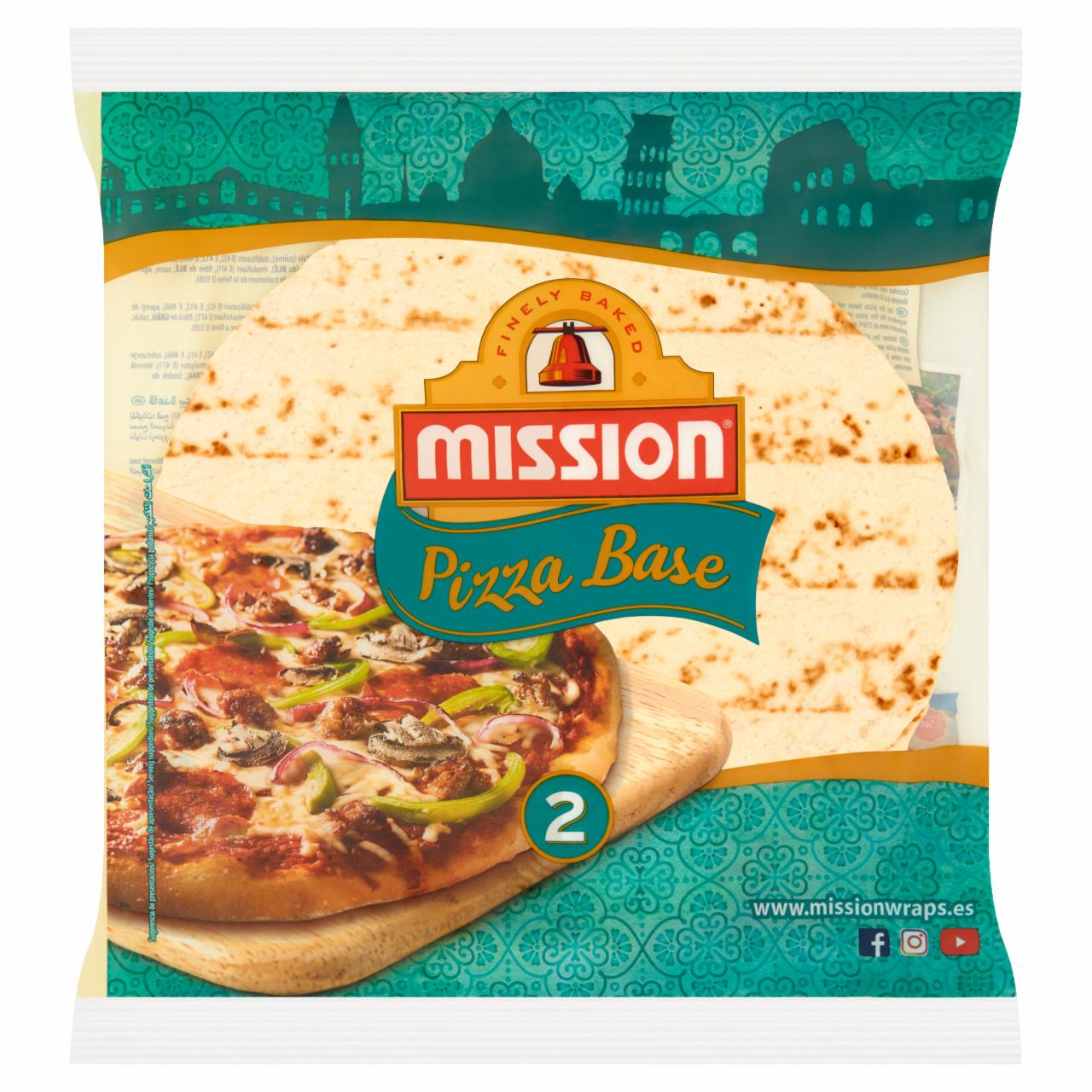 Zdjęcia - Mission Podkład do pizzy pszenny 230 g (2 sztuki)