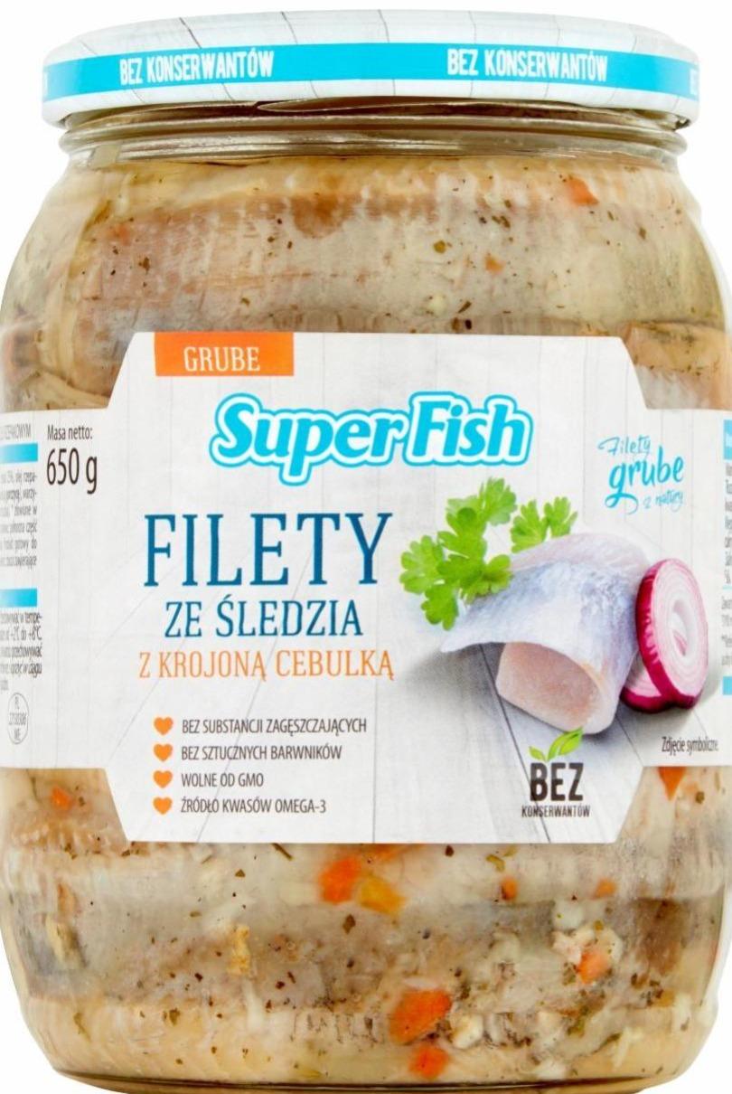 Zdjęcia - Filety ze śledzia z krojoną cebulką SuperFish
