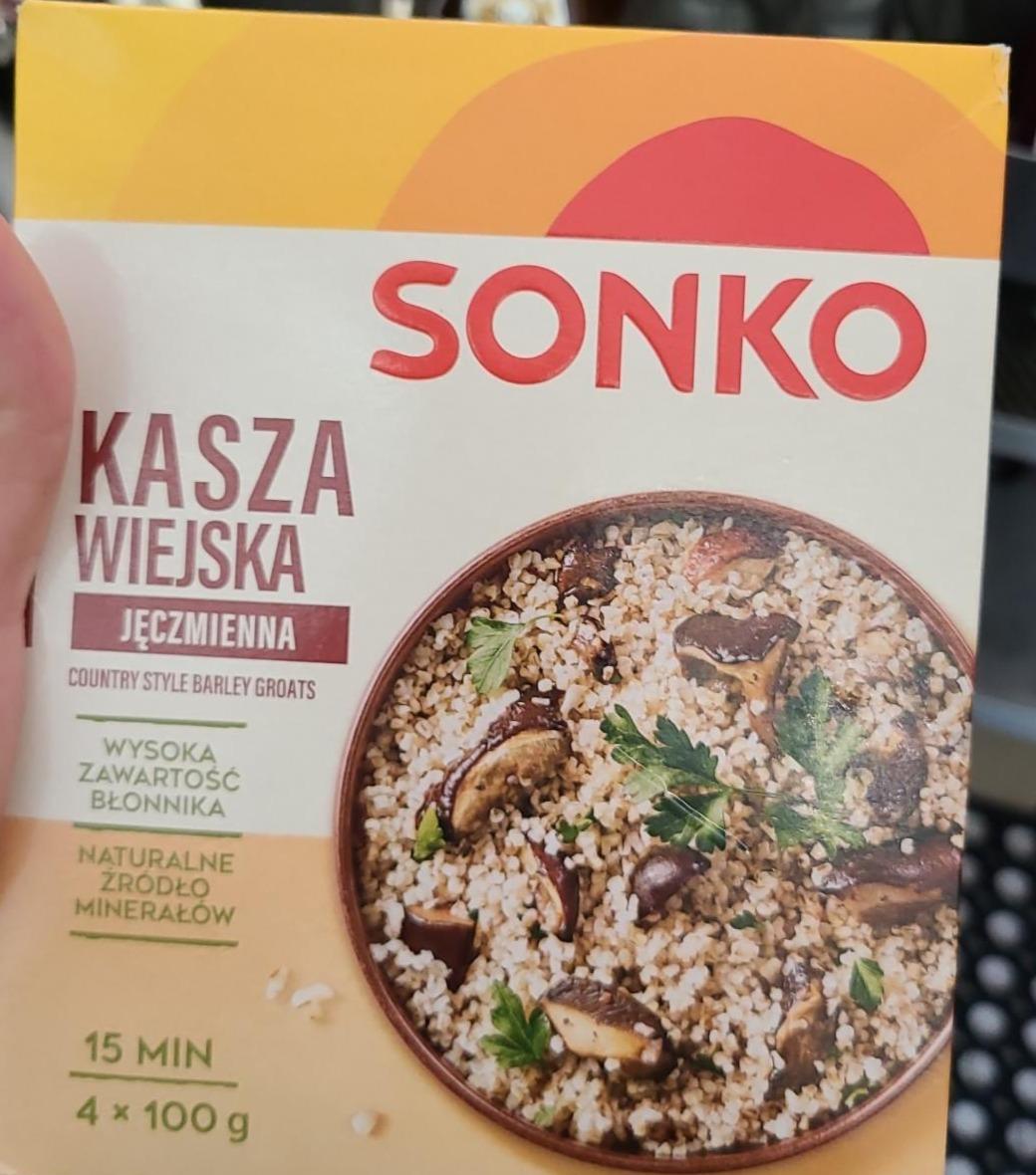 Zdjęcia - Kasza jęczmienna wiejska Sonko