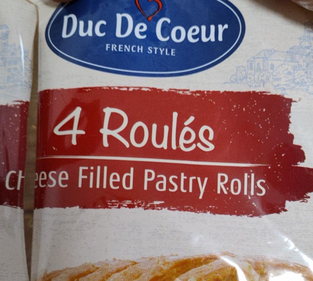 Zdjęcia - Cheese Filled Pastry Rolls Duc De Coeur