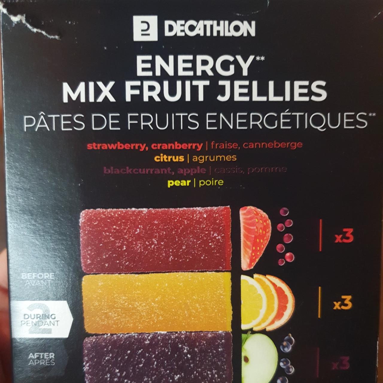 Zdjęcia - Energy mix fruit jellies Decathlon