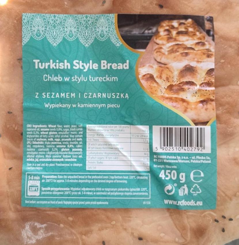 Zdjęcia - Turkish style bread Rc Foods