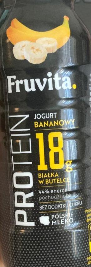 Zdjęcia - Jogurt bananowy protein Fruvita