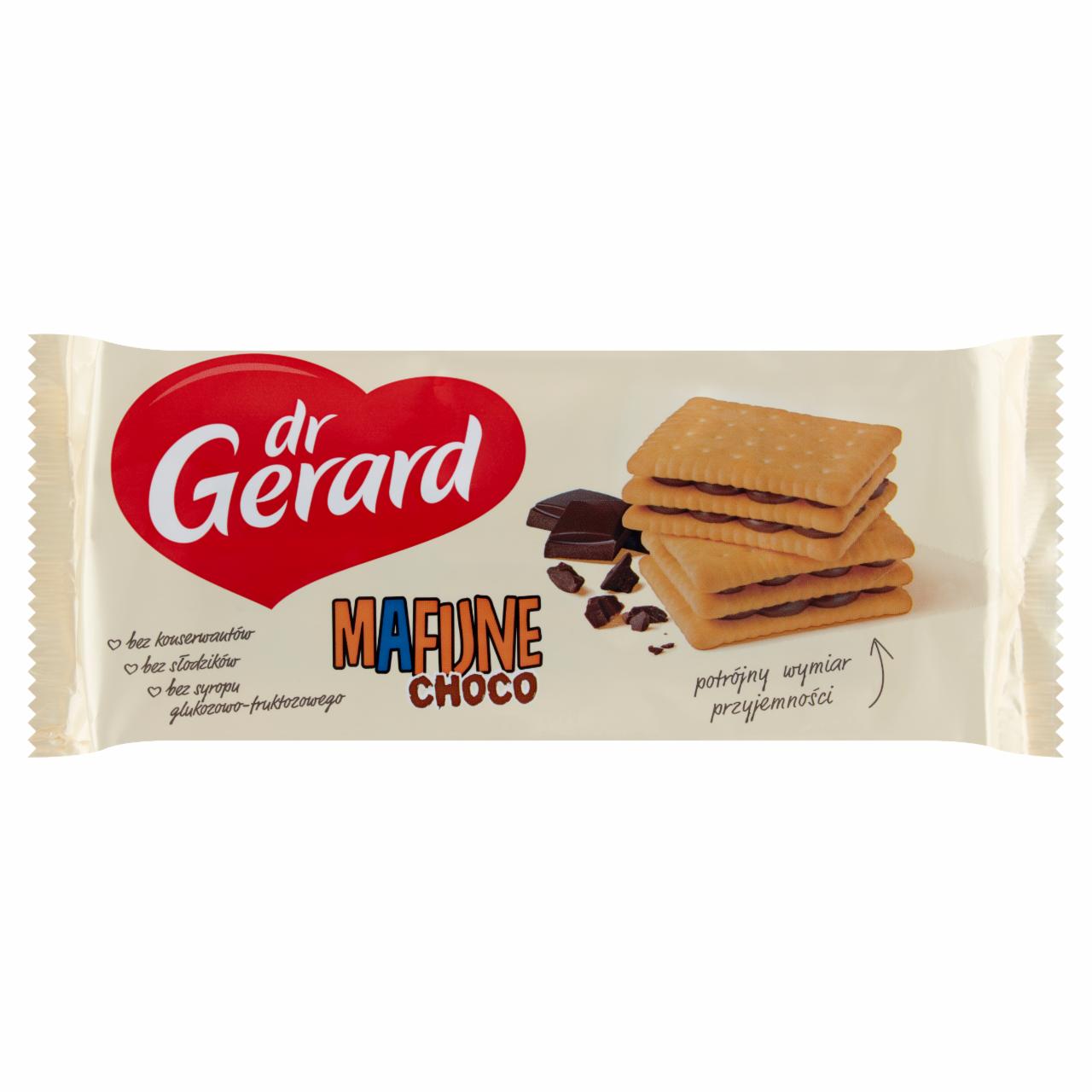 Zdjęcia - dr Gerard Mafijne Choco Herbatniki z kremem czekoladowym 216 g