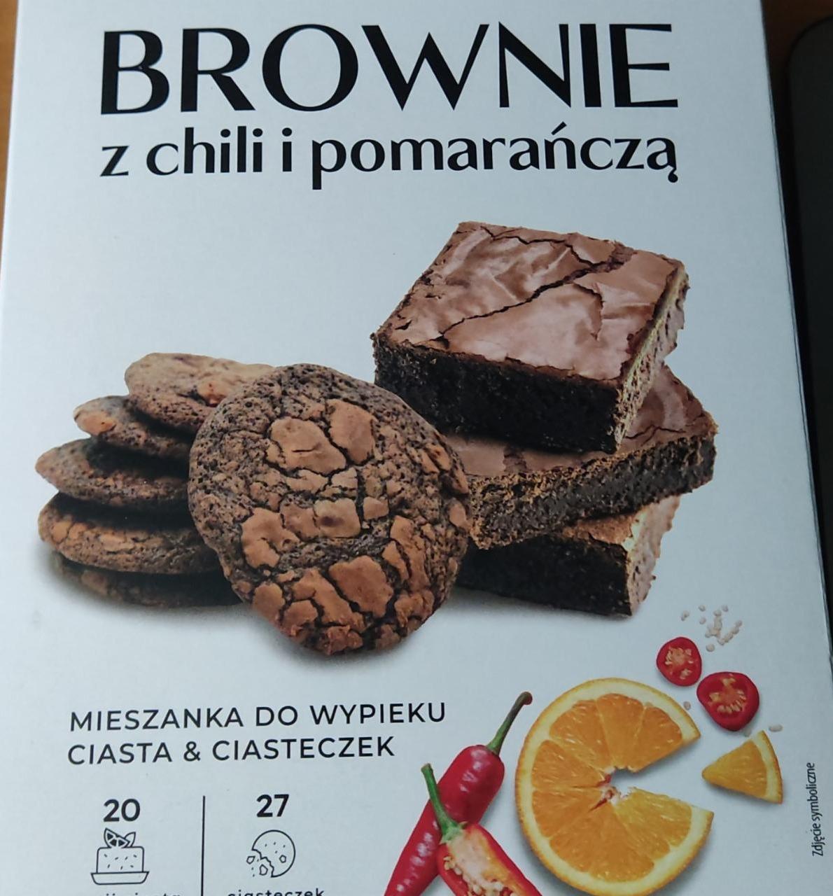 Zdjęcia - Mieszanka do wypieku ciasta i ciasteczek brownie z chili i pomarańczą EMIX