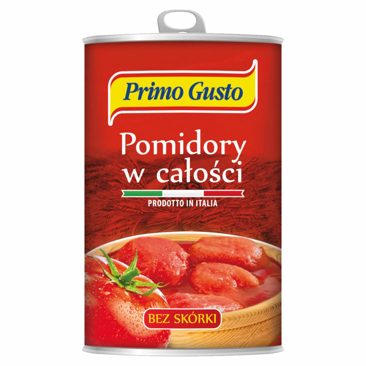 Zdjęcia - Primo Gusto Pomidory w całości bez skórki 400 g