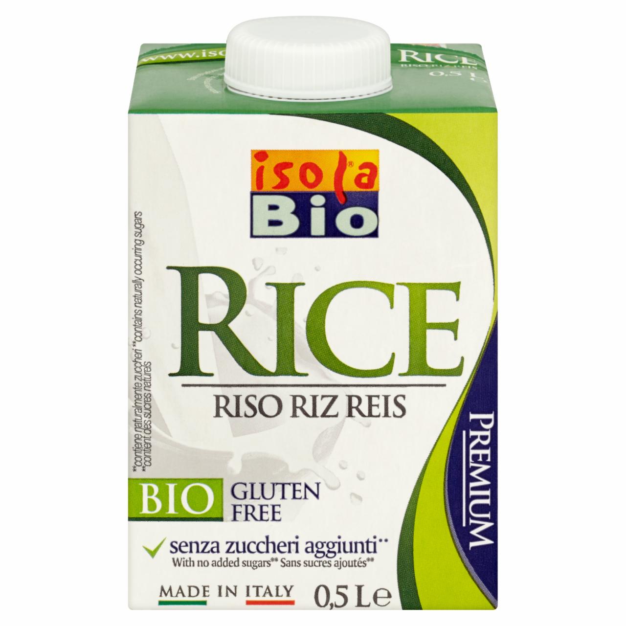 Zdjęcia - Isola Bio Napój ryżowy 0,5 l