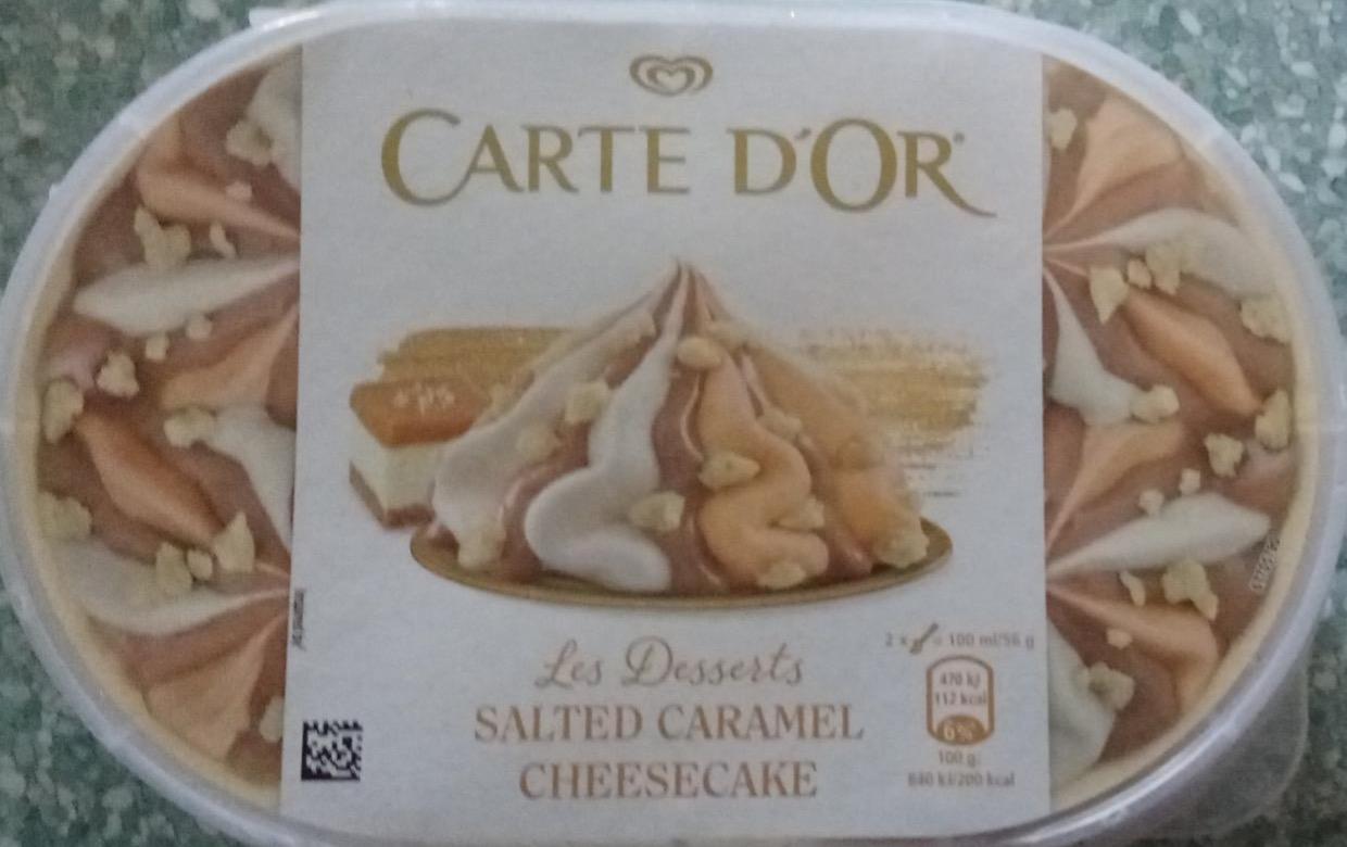 Zdjęcia - Les Desserts Salted Caramel Cheesecake Carte d'Or