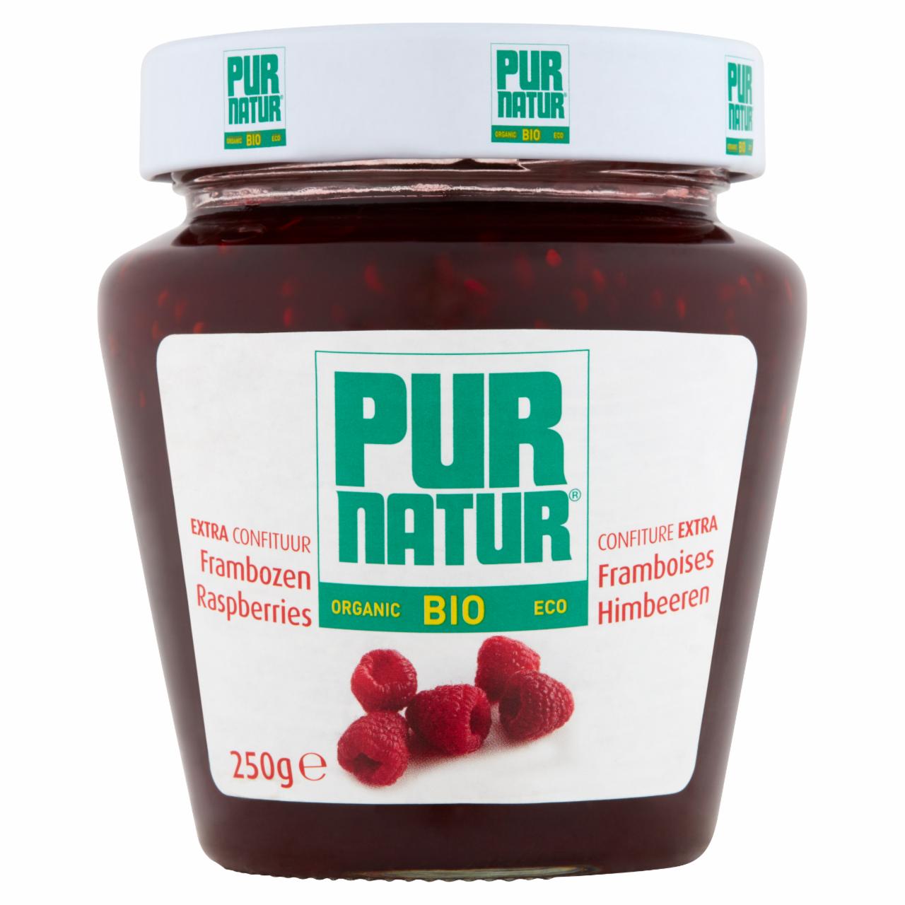 Zdjęcia - Pur Natur Dżem ekstra z malin BIO 250 g