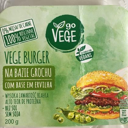 Zdjęcia - vegeburger na bazie grochu go vege