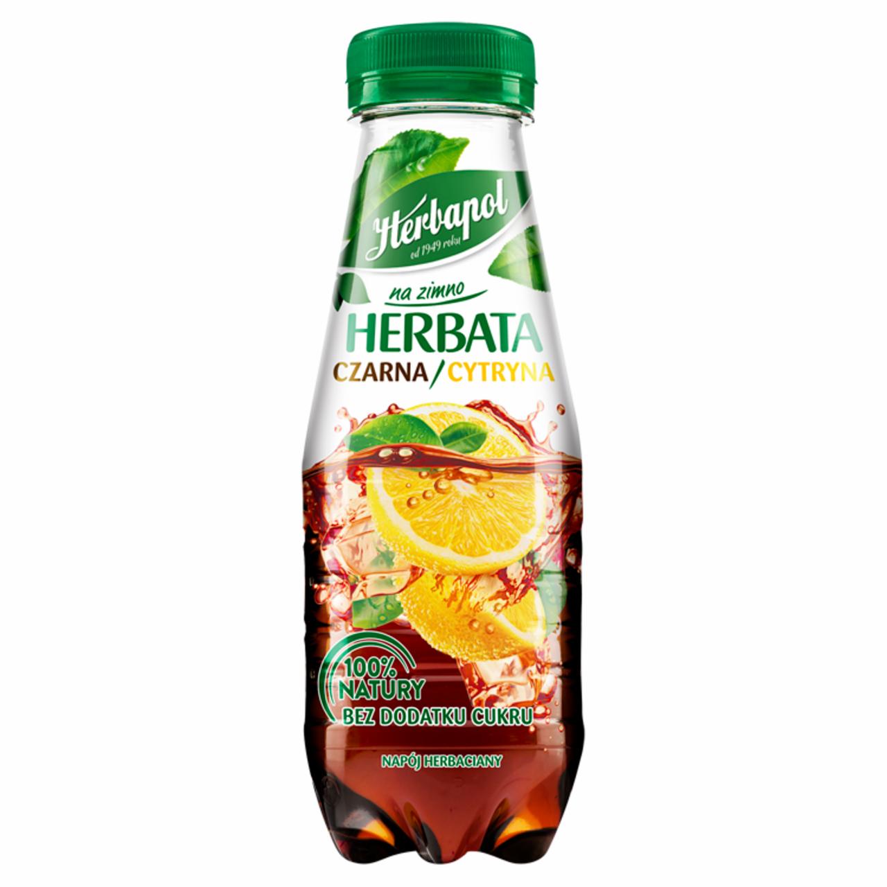 Zdjęcia - Herbapol na zimno Herbata czarna cytryna 300 ml