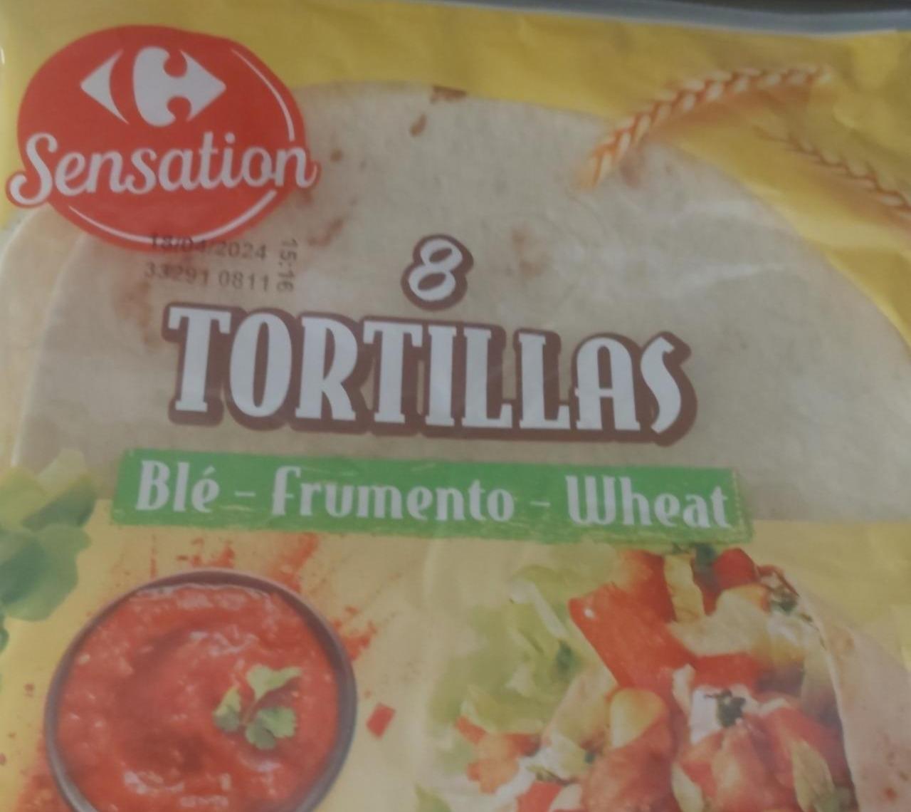 Zdjęcia - 8 Tortillas wheat Carrefour Sensation