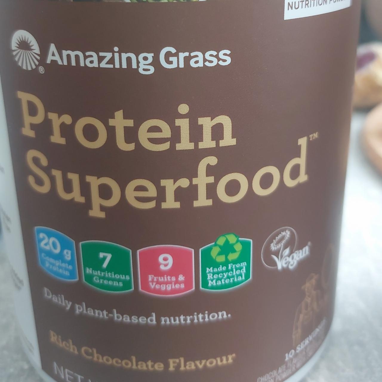 Zdjęcia - Protein superfood chocolate Amazing grass