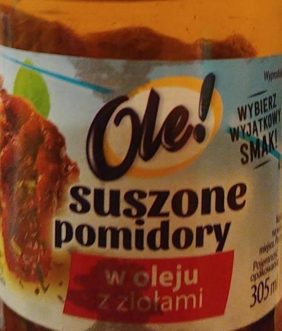 Zdjęcia - Ole! Suszone pomidory z pestkami dyni w oleju z ziołami