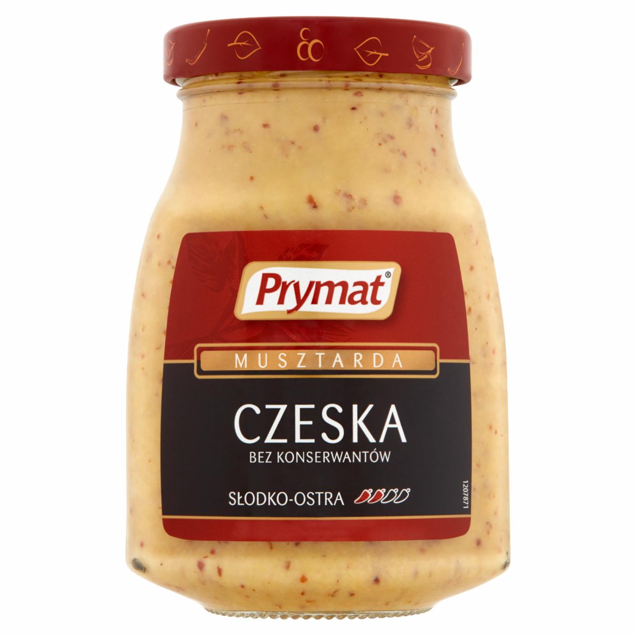 Zdjęcia - Musztarda czeska słodko-ostra Prymat