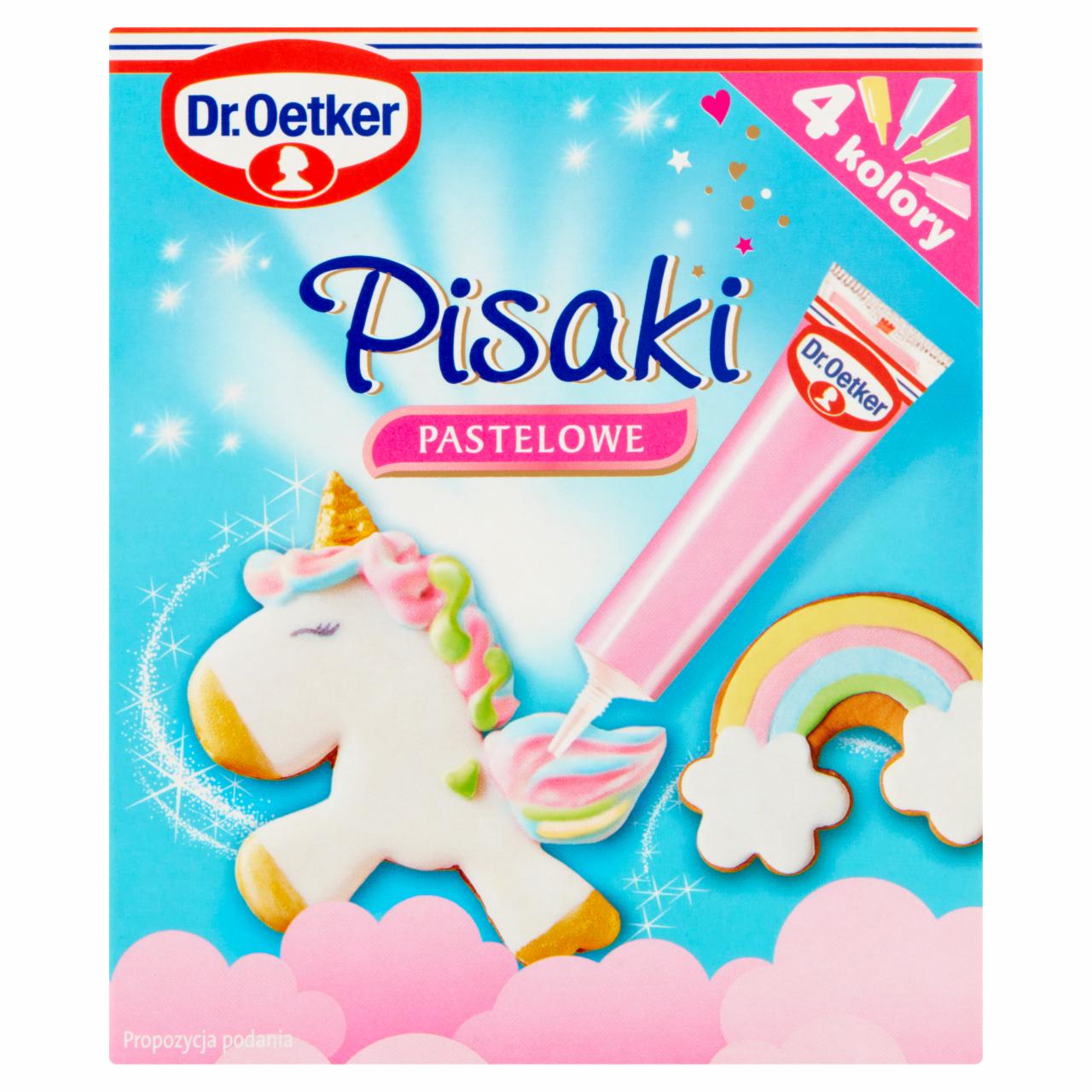 Zdjęcia - Dr. Oetker Pisaki pastelowe 76 g (4 x 19 g)