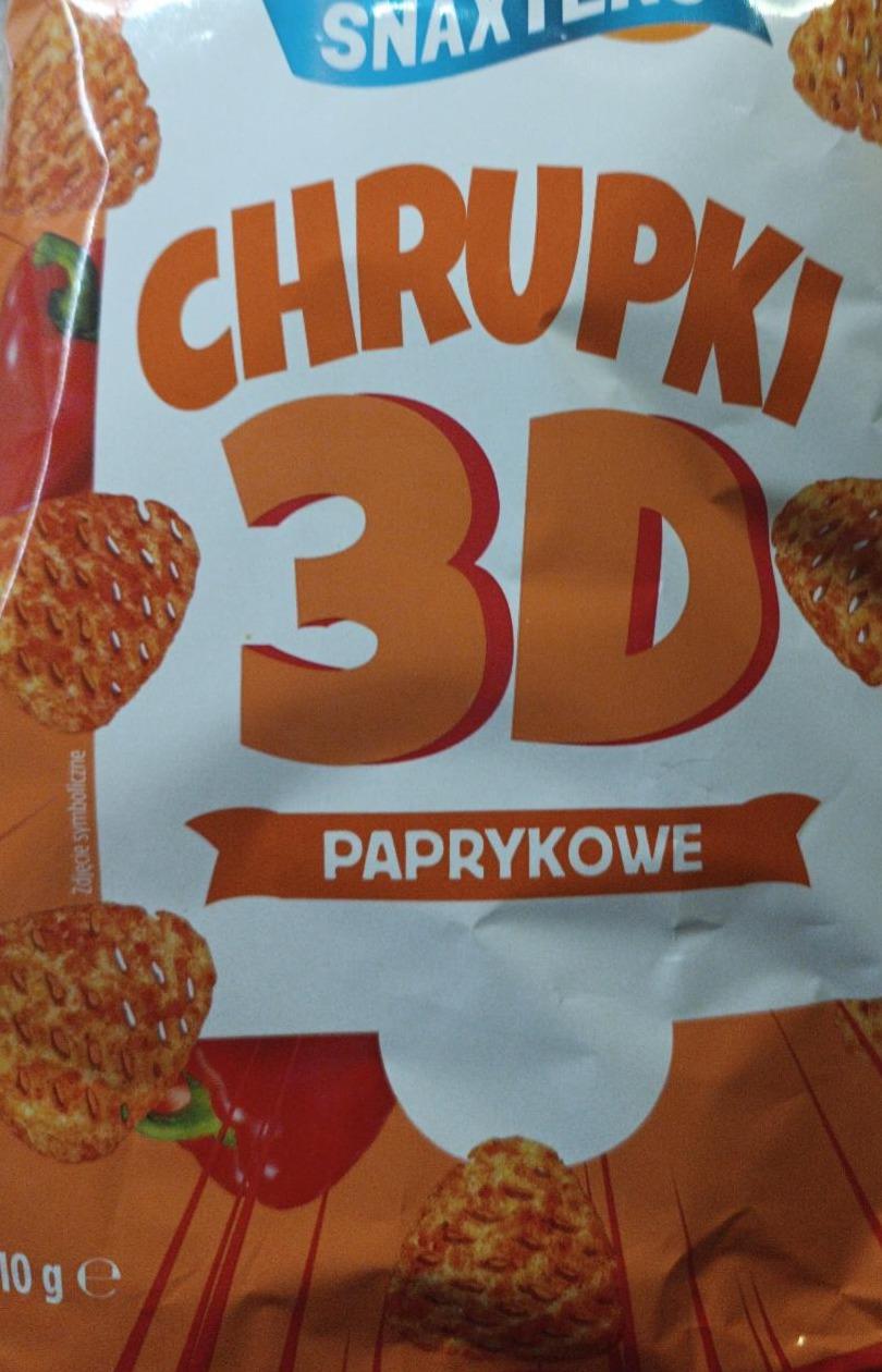 Zdjęcia - chrupki 3D paprykowe Snaxters