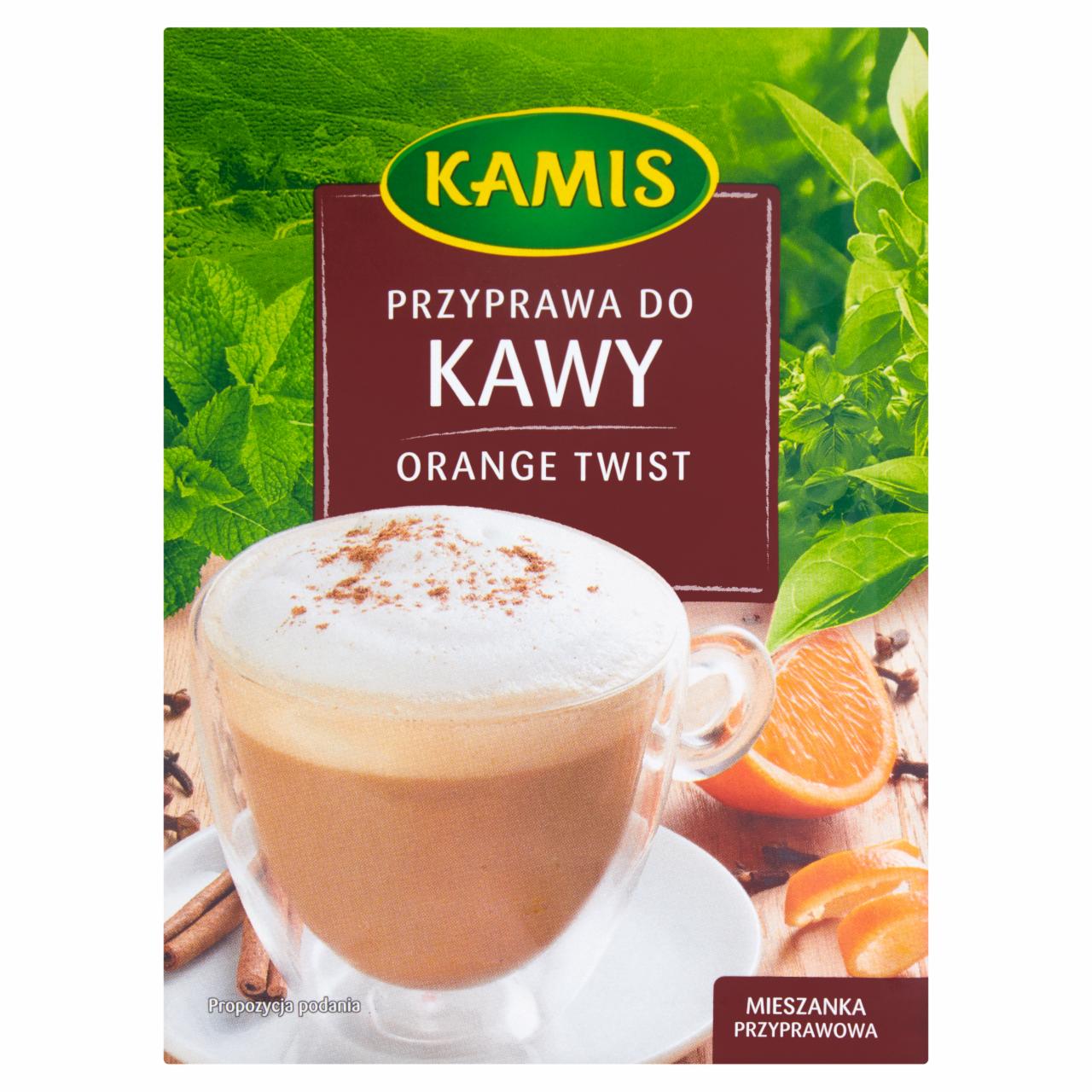 Zdjęcia - Kamis Orange Twist Przyprawa do kawy 20 g